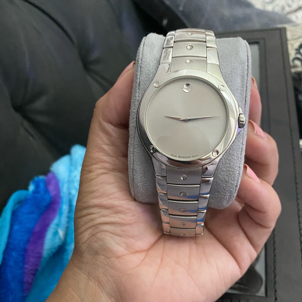Movado stainless steel men’s watch